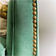 Furniture of America Stannis Transitional Microfiber Sofa in Emerald Green