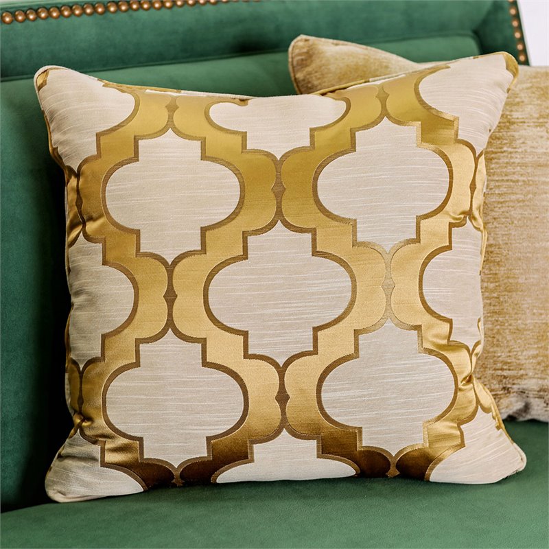 Furniture of America Stannis Transitional Microfiber Loveseat in Emerald Green