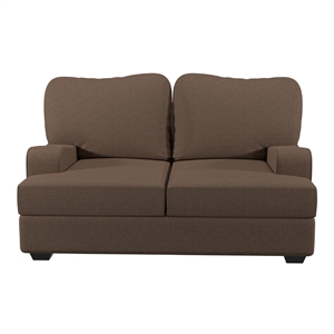 furniture of america nazaria premium velvet upholstered loveseat
