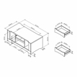 Furniture of America Sindra Contemporary Wood Storage Coffee Table in Espresso
