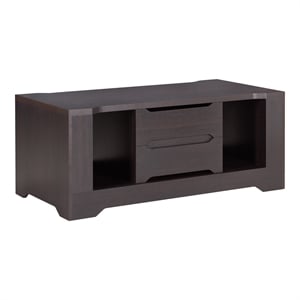 Furniture of America Sindra Contemporary Wood Storage Coffee Table in Espresso