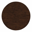 Furniture of America Mecca Mid Century Wood Round Dining Table in Gray