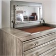 Furniture of America Cartagena Transitional Solid Wood 6-Drawer Chest in Gray