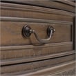 Furniture of America Leo Traditional Wood Nightstand in Rustic Natural Tone