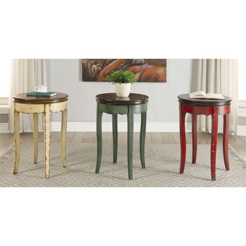 2 tone end tables