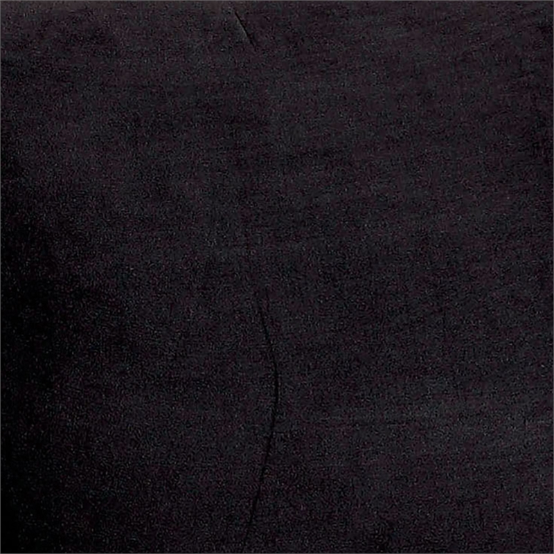 Furniture of America Jaz Contemporary Fabric Upholstered Accent Chair in Black