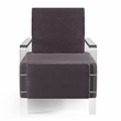 Furniture of America Jaz Contemporary Fabric Upholstered Accent Chair in Gray