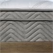 Furniture of America Jes Edge Fabric Full Pocket Coil Mattress in White