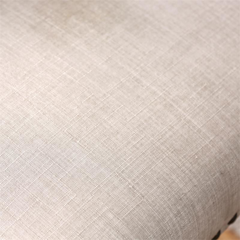 Furniture of America Sinuata Rustic Fabric Bar Chair in Beige (Set of 2)