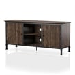 Furniture of America Ronda Industrial Wood 60-Inch TV Stand in Weathered Oak