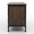 Furniture of America Ronda Industrial Wood 60-Inch TV Stand in Weathered Oak