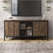 Furniture of America Ronda Industrial Wood 60-Inch TV Stand in Weathered Oak