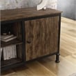 Furniture of America Ronda Industrial Wood 60-Inch TV Stand in Weathered Oak