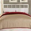 Furniture of America Cepher Faux Leather Full/Queen Spindle Headboard in White