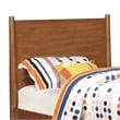 Furniture of America Belkor Solid Wood Twin Platform Bed in Oak