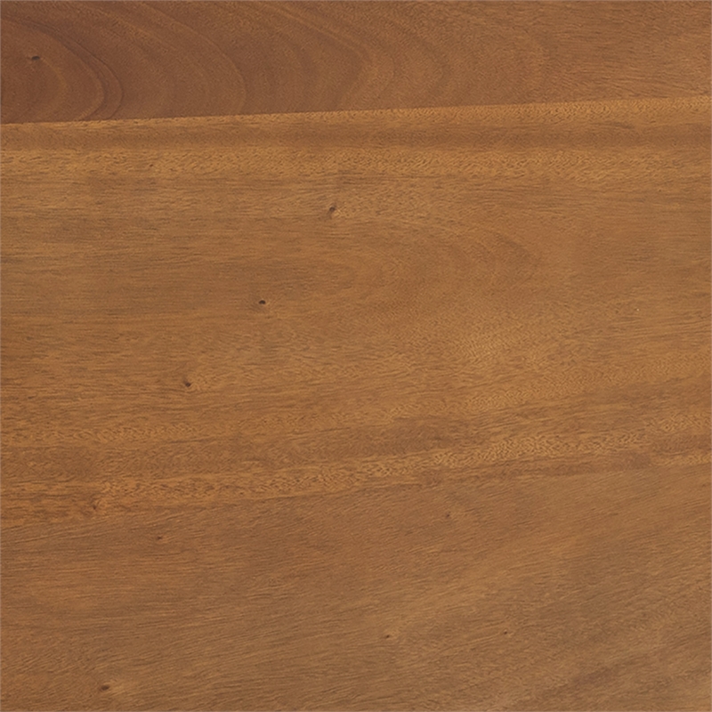 Furniture of America Belkor Solid Wood Twin Platform Bed in Oak