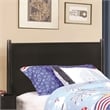 Furniture of America Belkor Solid Wood Full Platform Bed in Black