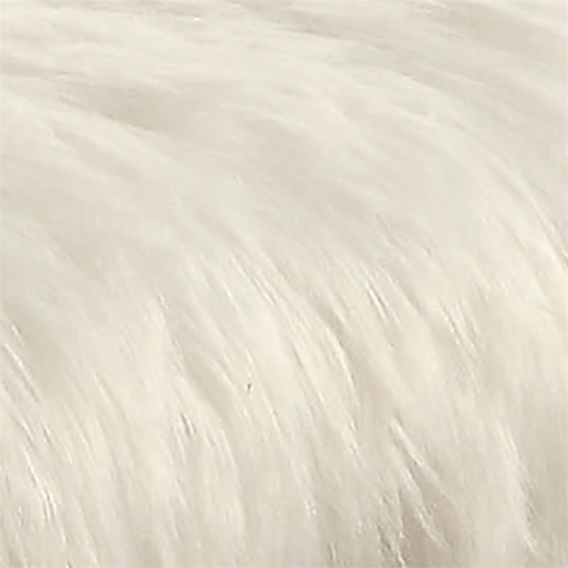 Furniture of America Saxton Contemporary Fabric Padded Long Bench in White