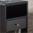 Furniture of America Grayso Engineered Wood 1-Drawer End Table in Cappuccino