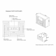 Furniture of America Vando Industrial Wood Multi-Storage Buffet in Walnut