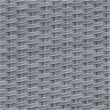 Furniture of America Condor Contemporary Wicker / Rattan Patio Sofa in Gray