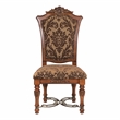 Furniture of America Eleanora Wood Dining Side Chair in Brown Cherry (Set of 2)