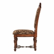 Furniture of America Eleanora Wood Dining Side Chair in Brown Cherry (Set of 2)