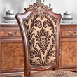 Furniture of America Eleanora Wood Dining Side Chair in Brown Cherry (Set of 2)