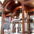 Furniture of America Eleanora Traditional Wood China Cabinet in Brown Cherry
