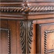Furniture of America Eleanora Traditional Wood China Cabinet in Brown Cherry