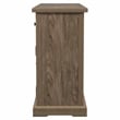 Furniture of America Kora Rustic Wood Multi-Storage Buffet in Light Oak