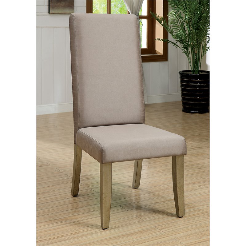 Furniture Of America Casagrand Parsons Dining Side Chair Set Of 2