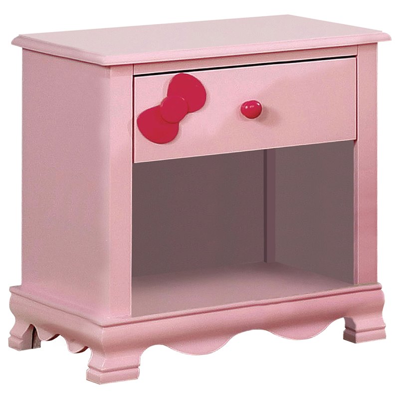 pink night stand