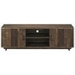 Furniture of America Krella Wood Rustic 62-Inch TV Stand in Reclaimed Oak