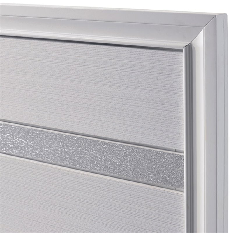 Furniture of America Laren Contemporary Solid Wood King Storage Bed in White