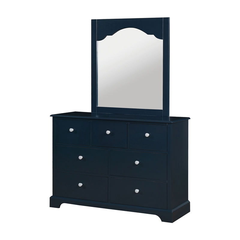 blue kids dresser