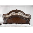 Furniture of America Jordan Wood California King Panel Bed in Brown Cherry