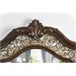 Furniture of America Jordan Wood King Panel Bed in Brown Cherry