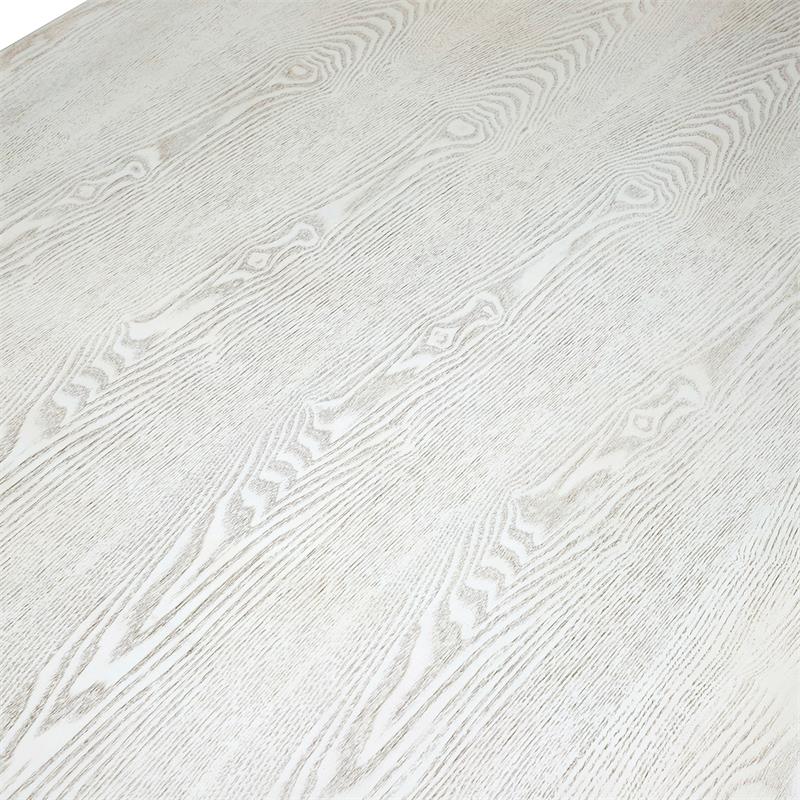 Furniture of America Cassie Transitional Wood Dining Table in Antique White