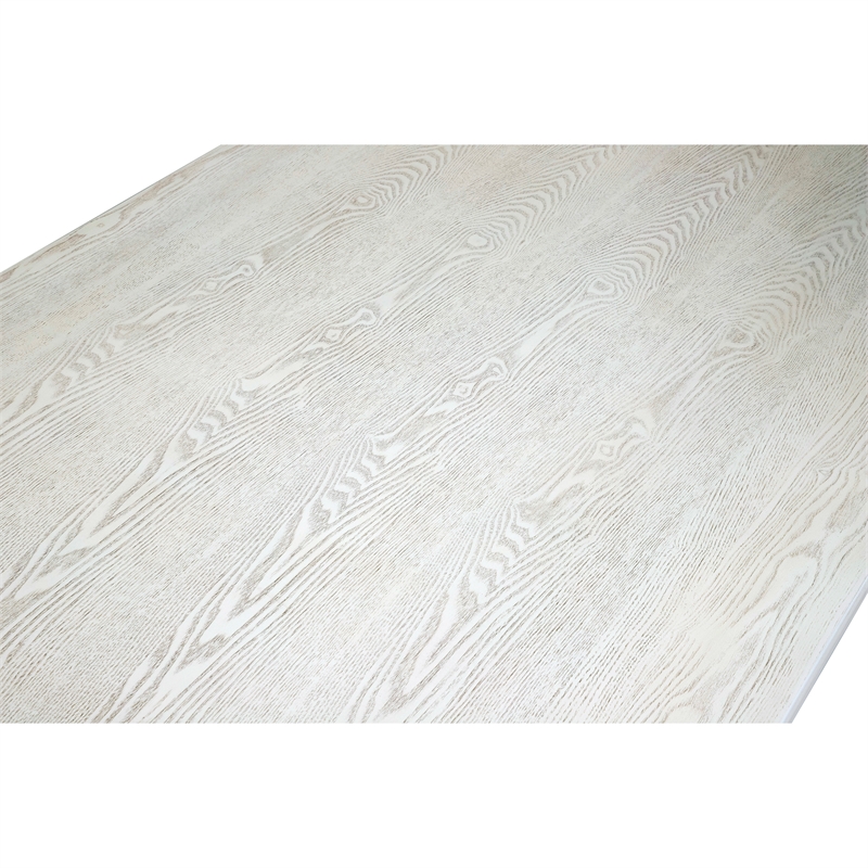 Furniture of America Cassie Wood Wine Rack Buffet in Antique White