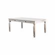 Furniture of America Cassie 6-Piece Wood Dining Set in Antique White