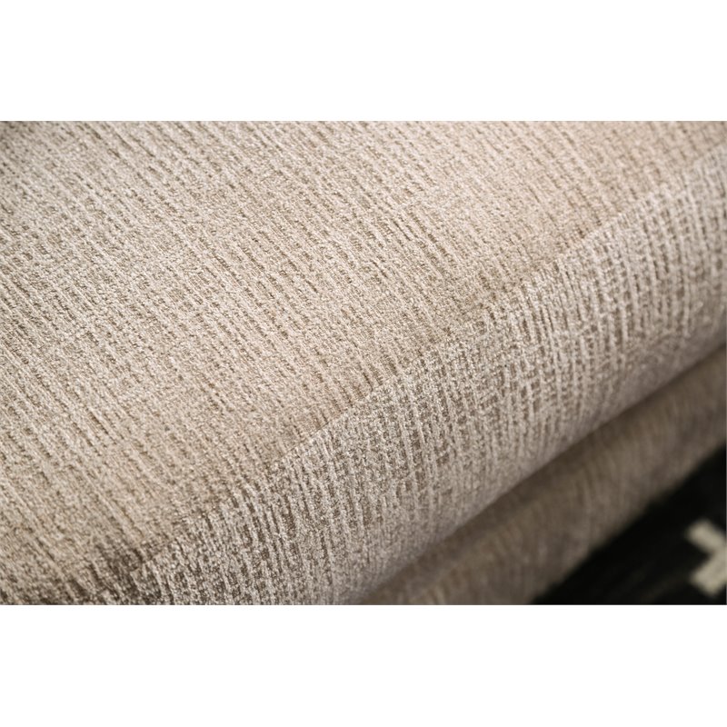 Furniture Of America Katy Chenille Pillow Back Sofa In Light Brown Idf 3074 Sf