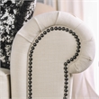 Furniture of America Isabella Transitional Fabric Sofa in Beige