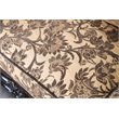 Furniture of America Eli Traditional Faux Leather Tufted Loveseat in Tan Brown