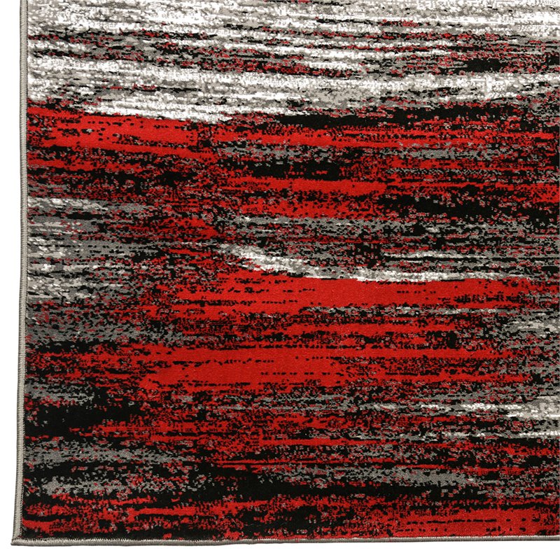 Furniture of America Durk Contemporary Fabric 5'x7'2