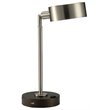 Furniture of America Talia Modern Metal Table Lamp in Silver