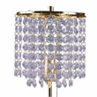 Furniture of America Gemma Glam Glass and Metal Table Lamp in Gold