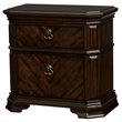 Furniture of America Kaylani Traditional Wood 2-Drawer Nightstand in Espresso