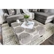 Furniture of America Sheryl Transitional Microfiber Sectional in Gray