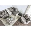 Furniture of America Sheryl Transitional Microfiber Sectional in Gray